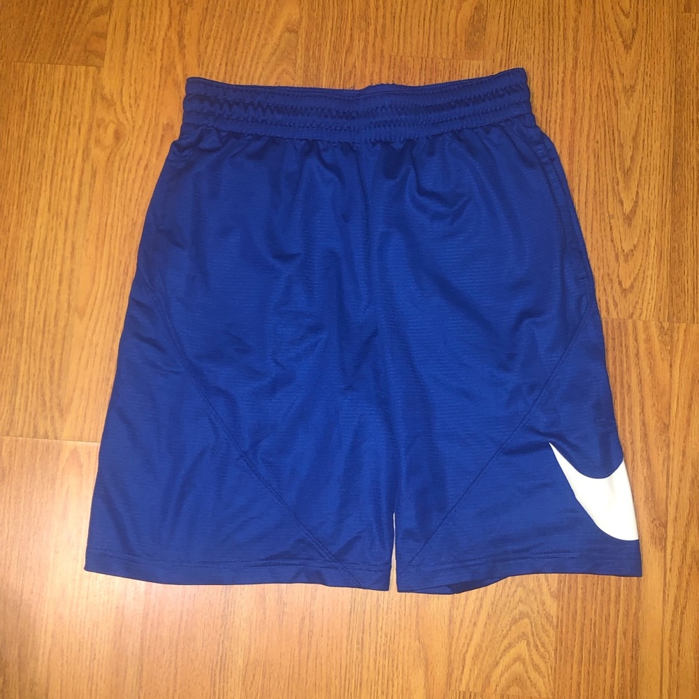 Nike Royal Blue Athletic Shorts Adult Large